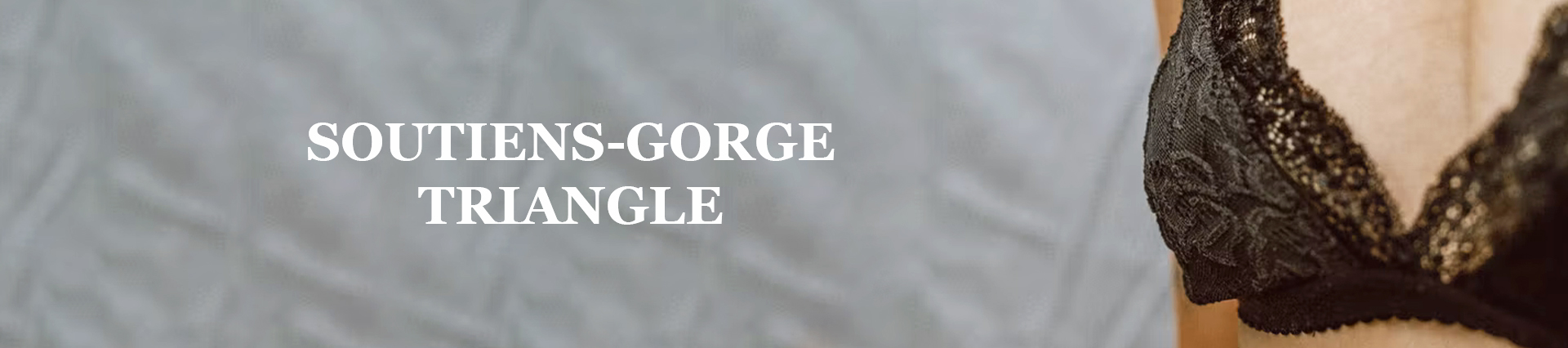 Soutiens-gorge triangle