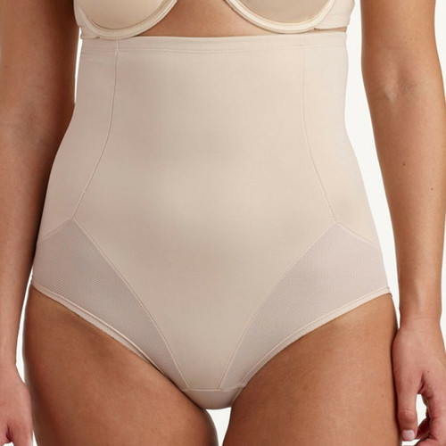 Culotte taille haute gainante beige en nylon - Miraclesuit - Miracle suit lingerie gainant