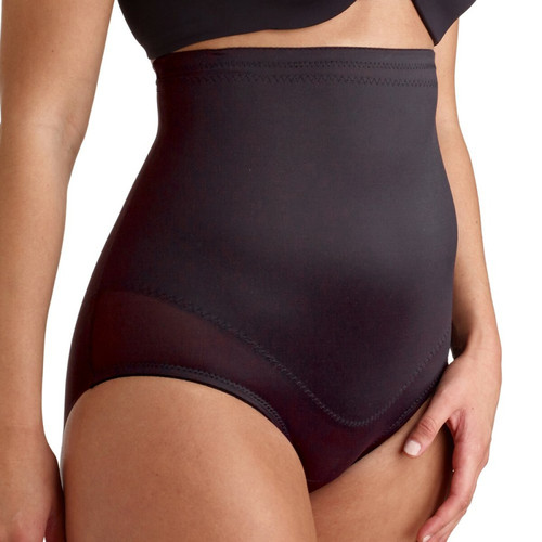 Culotte taille haute noire en nylon - Miraclesuit - Miracle suit lingerie gainant