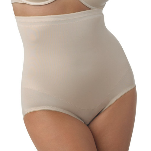 Culotte taille haute beige en nylon - Miraclesuit - Miracle suit lingerie gainant