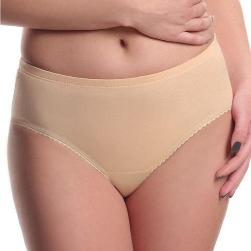 Shorty culotte en coton beige - Jolidon - Inspiration lingerie