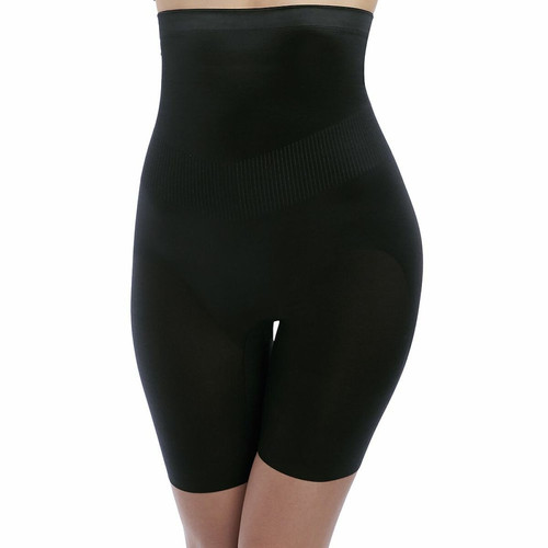Panty galbant taille haute noire Wacoal lingerie  - Une piece sculptant