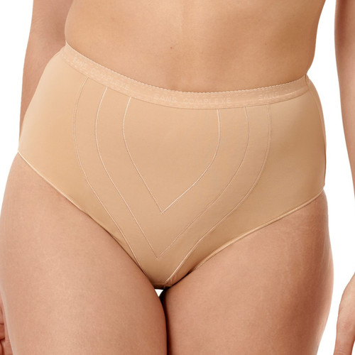 Culotte taille haute beige  Sans Complexe  - Sans complexe lingerie culottes gainantes panties