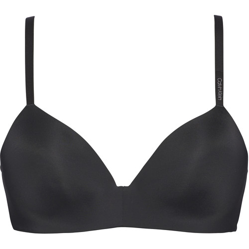 Soutien-gorge sans armatures noir en nylon Calvin Klein Underwear  - 40 lingerie promo 40 a 50
