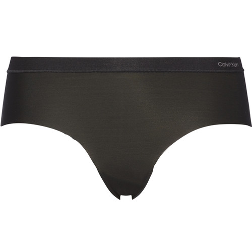 Shorty noir en nylon Calvin Klein Underwear  - Lingerie invisible
