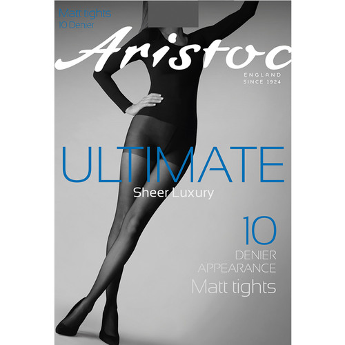 Collant mat 10D noir en nylon - Aristoc - Aristoc chaussant