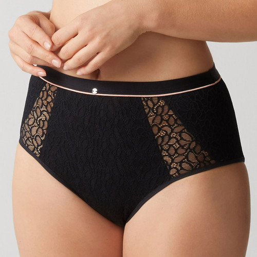 Culotte gainante taille haute noire-JUST COUTURE Bestform  - Bestform lingerie culottes gainantes panties