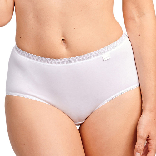 Lot de 2 culottes coton bio - Blanc Sans Complexe  - Sans complexe lingerie culottes
