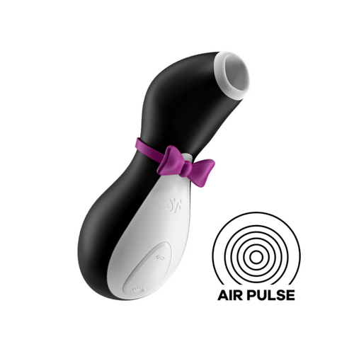 Stimulateur Satisfyer Pro Penguin Nouvelle Génération - Noir Et Blanc