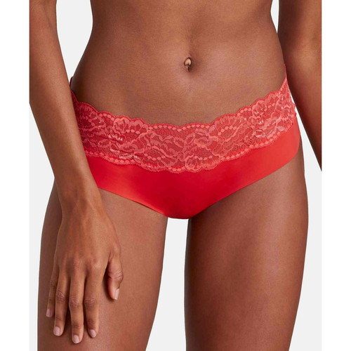 Shorty Rouge Aubade  - 6 culottes shorties tangas strings rouge