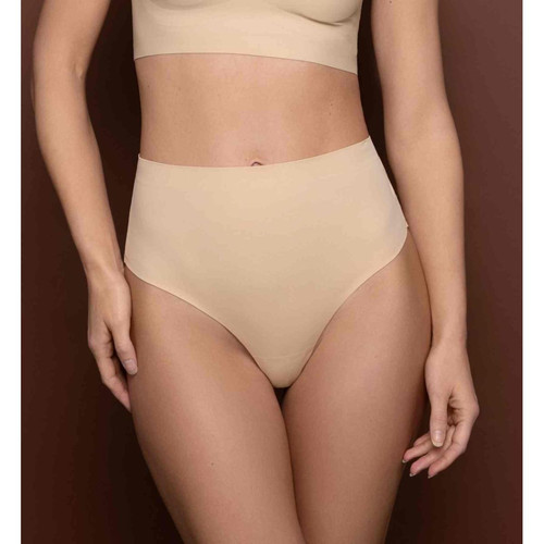 String taille midi invisible Beige Invisible Bye Bra  - Lingerie invisible