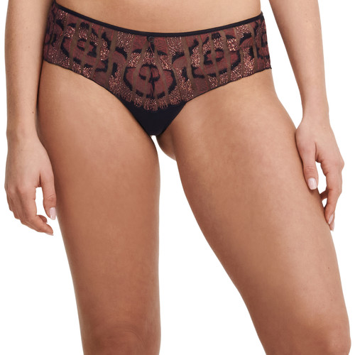 Shorty - Multicolore Chantelle FLEURS GRAPHIQUES MULTICO - NIGHTFALL Chantelle  - Lingerie grandes tailles culottes strings tangas shorties 44 a 46