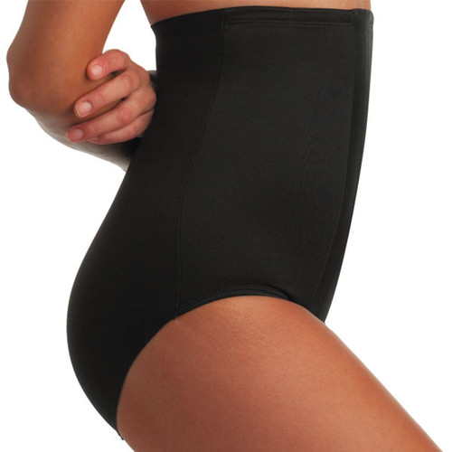 Culotte haute gainante - Noire en nylon - Miraclesuit - Miracle suit lingerie gainant