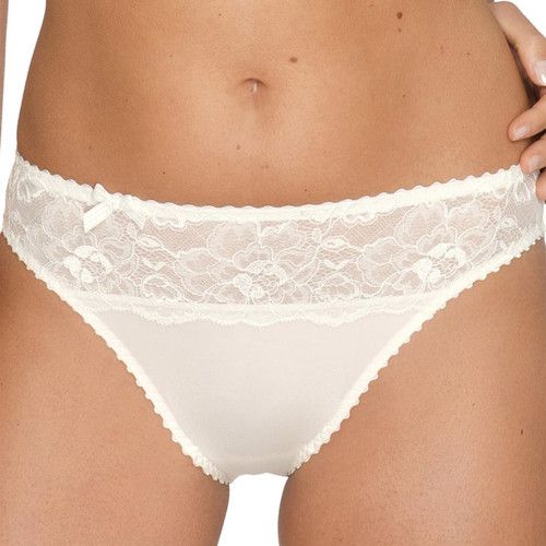 Slip brésilien PrimaDonna COUTURE naturel ivoire Prima Donna  - Lingerie prima donna lingerie culottes gainantes panties