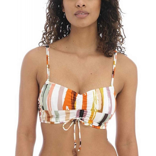 Haut de maillot de bain Bralette Armatures - Multicolore SHELL ISLAND en nylon Freya Maillots