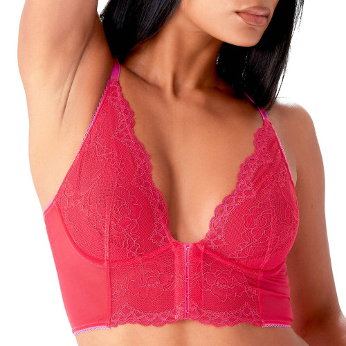 Soutien-gorge bustier en dentelle rose Gossard  - 21 gossard lingerie nouveautes