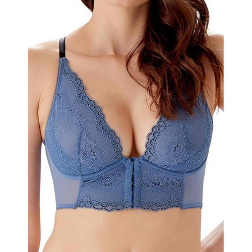 Bralette armatures - Bleu Gossard  - 40 lingerie promo 70 et plus