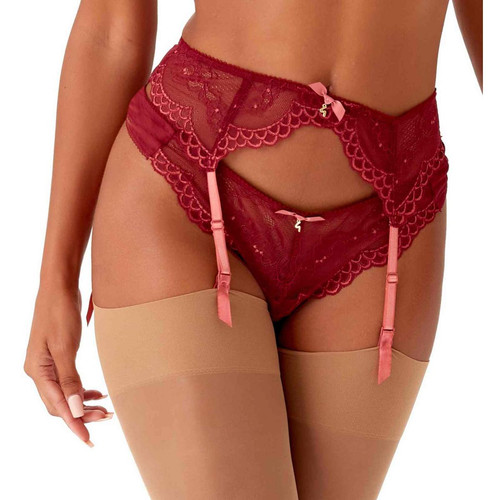 Porte-jarretelles - Rouge Gossard  - 40 lingerie promo 70 et plus