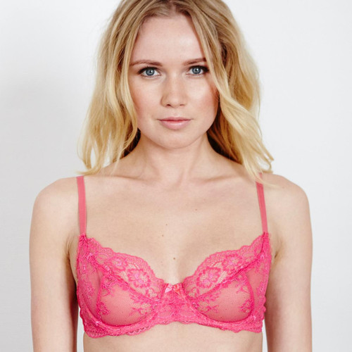 Soutien-Gorge Balconnet Rose Iconic  - Promotion lingerie sexy