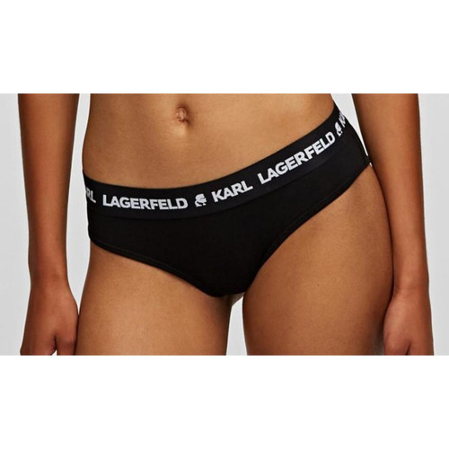 Lot de 2 Shorties Logotypés Noirs Karl Lagerfeld  - 40 lingerie promo 60 a 70