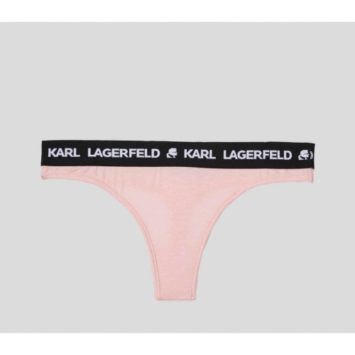 String logoté - Rose Karl Lagerfeld  - 40 lingerie promo 60 a 70