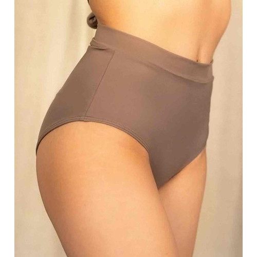 Culotte de bain Taille Haute - Nude Maline Bodywear  - 40 lingerie promo 50 a 60
