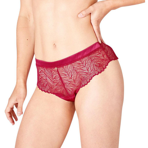 Shorty Rouge Camille Cerf x Pomm Poire  - 6 culottes shorties tangas strings rouge