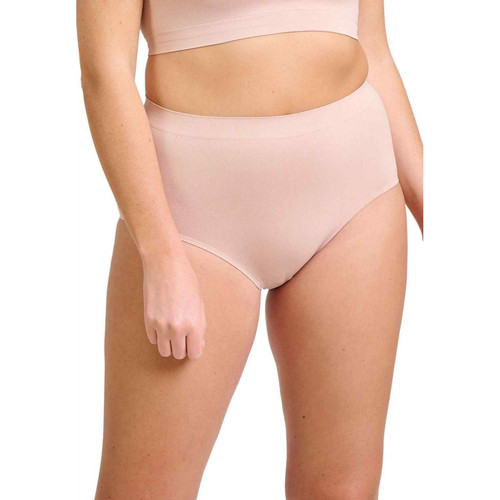 Culotte Taille Haute - Nude Sans Complexe  - Sans complexe lingerie culottes gainantes panties