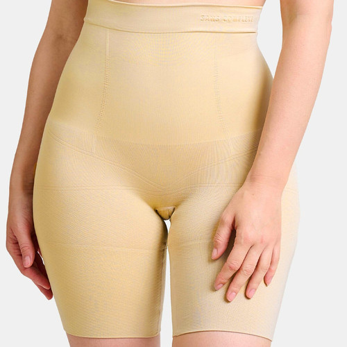 Panty gainant taille haute - Nude Sans Complexe  - Lingerie gainante maintien modere
