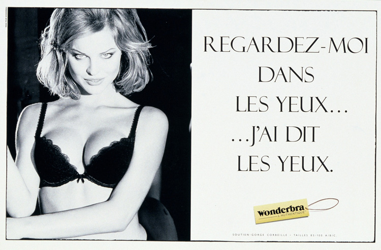 Publicités lingerie Wonderbra