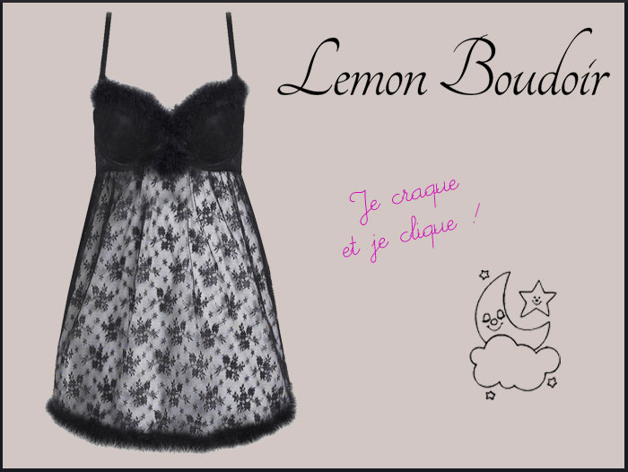 Nuisette Valentine par Lemon Boudoir