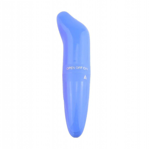 Mini-vibromasseur bleu 3 SUISSES  - Sexualite sextoys