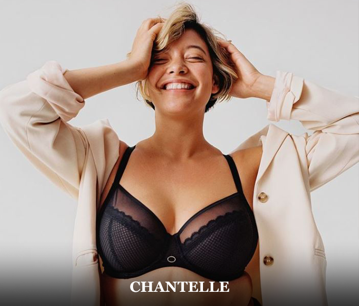 Elégance et confort avec la lingerie Chantelle !