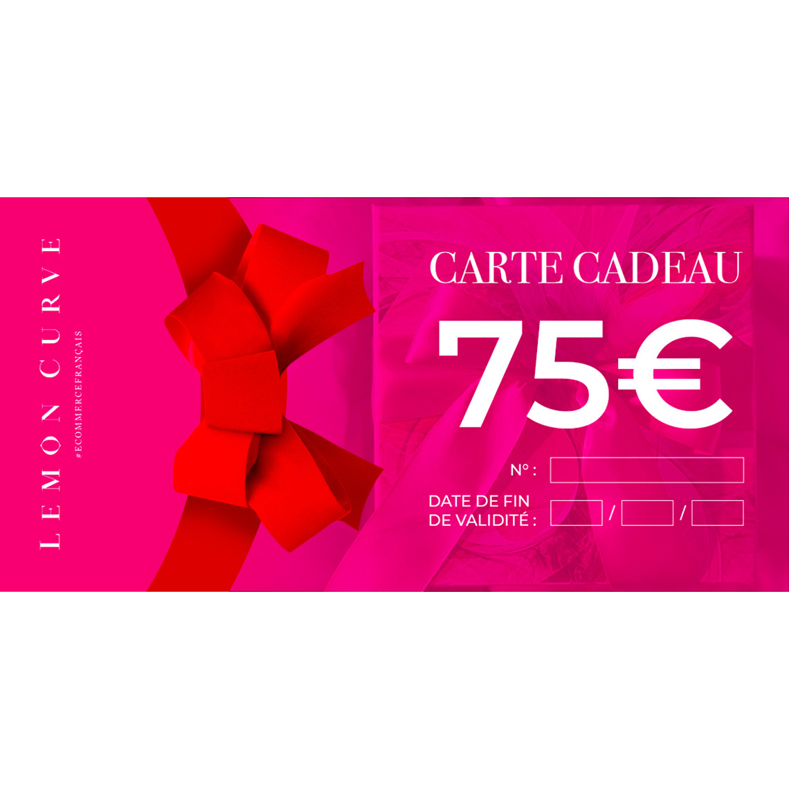 CARTE CADEAU 75 EUROS - Be Active And Positive