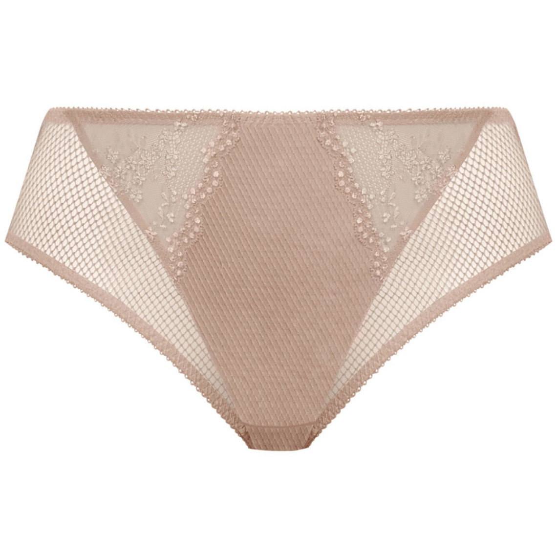 Culotte taille haute nude CHARLEY