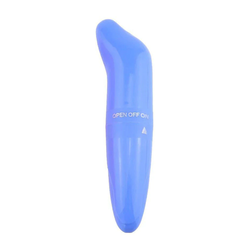 Mini-Vibromasseur Bleu 3 SUISSES  - Sexualite sextoys