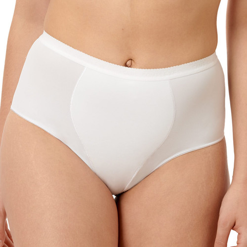 Culotte taille haute blanche Sans Complexe Sans Complexe  - Sans complexe lingerie culottes gainantes panties