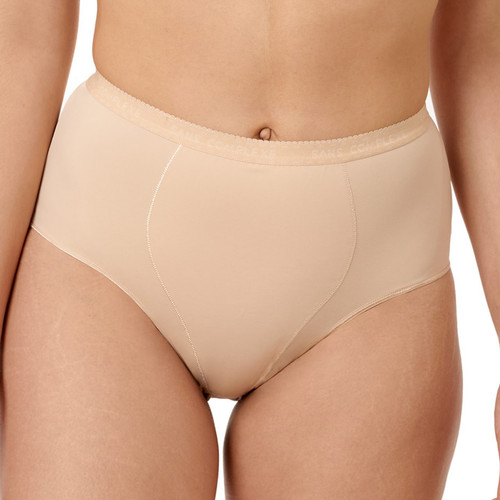 Culotte taille haute beige - Sans Complexe Sans Complexe  - Sans complexe lingerie culottes gainantes panties