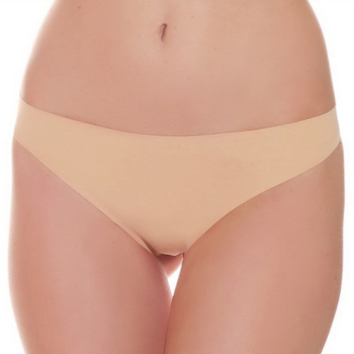 String beige - Jolidon - Lingerie grandes tailles culottes strings tangas shorties 44 a 46