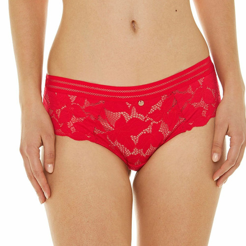 Shorty string rouge Morgan Lingerie  - Culottes, strings et tangas