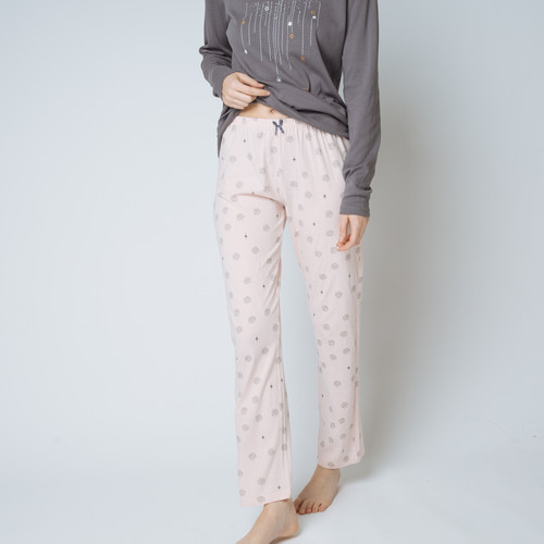 Iconic Pyjama deux pièces, pantalon imprimé