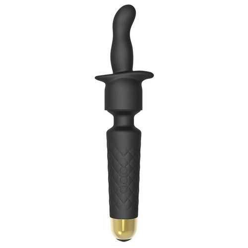 Stimulateur/wand avec embouts interchangeables KIT WANDERFUL - Noir