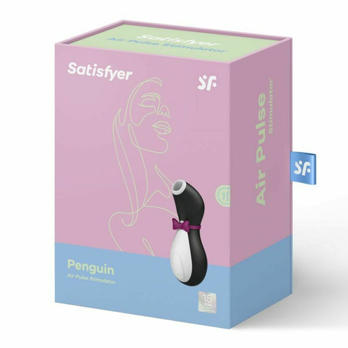 Stimulateur Satisfyer Pro Penguin Nouvelle Génération - Noir Et Blanc - Satisfyer - Selection coton