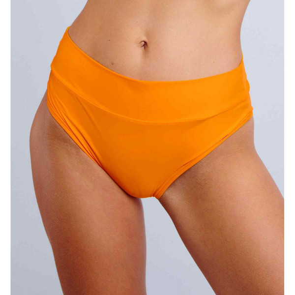 Culotte de Bain Taille Haute - Orange