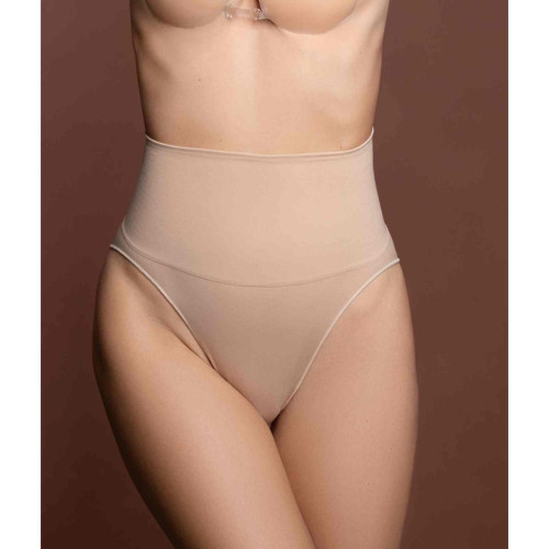 Culotte taille haute invisible - Beige - Bye Bra - Culottes, strings et tangas