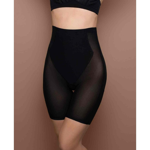 Panty taille haute gainant  Noir - Bye Bra - Selection coton