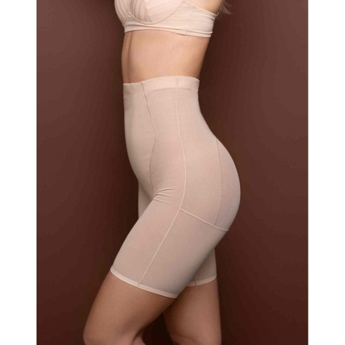 Panty taille haute gainant Beige