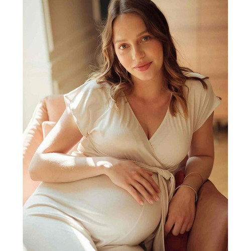 Combi-short grossesse et allaitement ORGANIC Cache Coeur