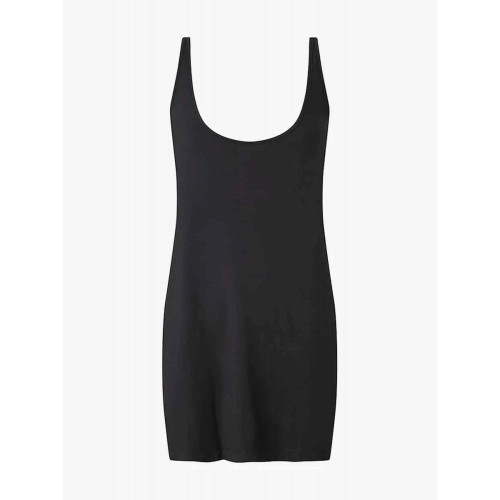 Chemise de nuit - Noire en coton modal Calvin Klein Underwear  - Calvin klein underwear femme