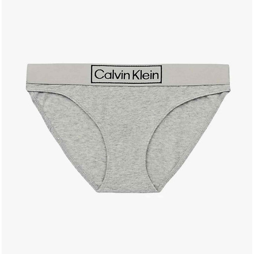 Culotte - Grise en coton Calvin Klein Underwear  - Lingerie pas chère